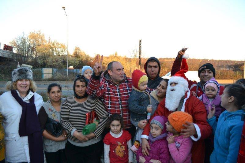Actions auprès des Roms en cette fin d'année 2014