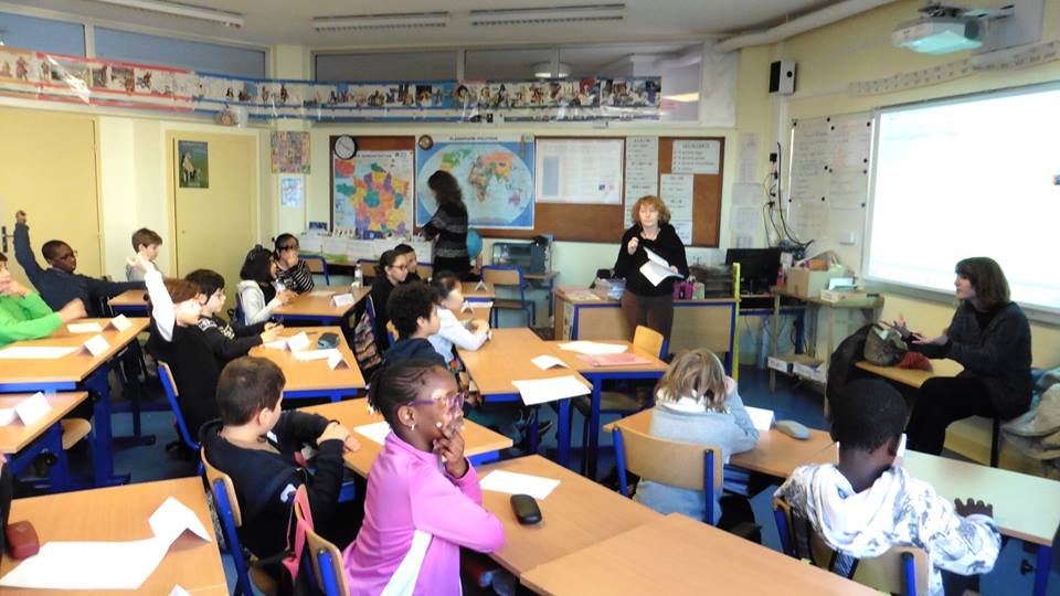 OSE de retour à l'école Eugénie Cotton!