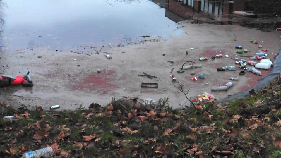 Nettoyage du canal de Choisy le 21 janvier